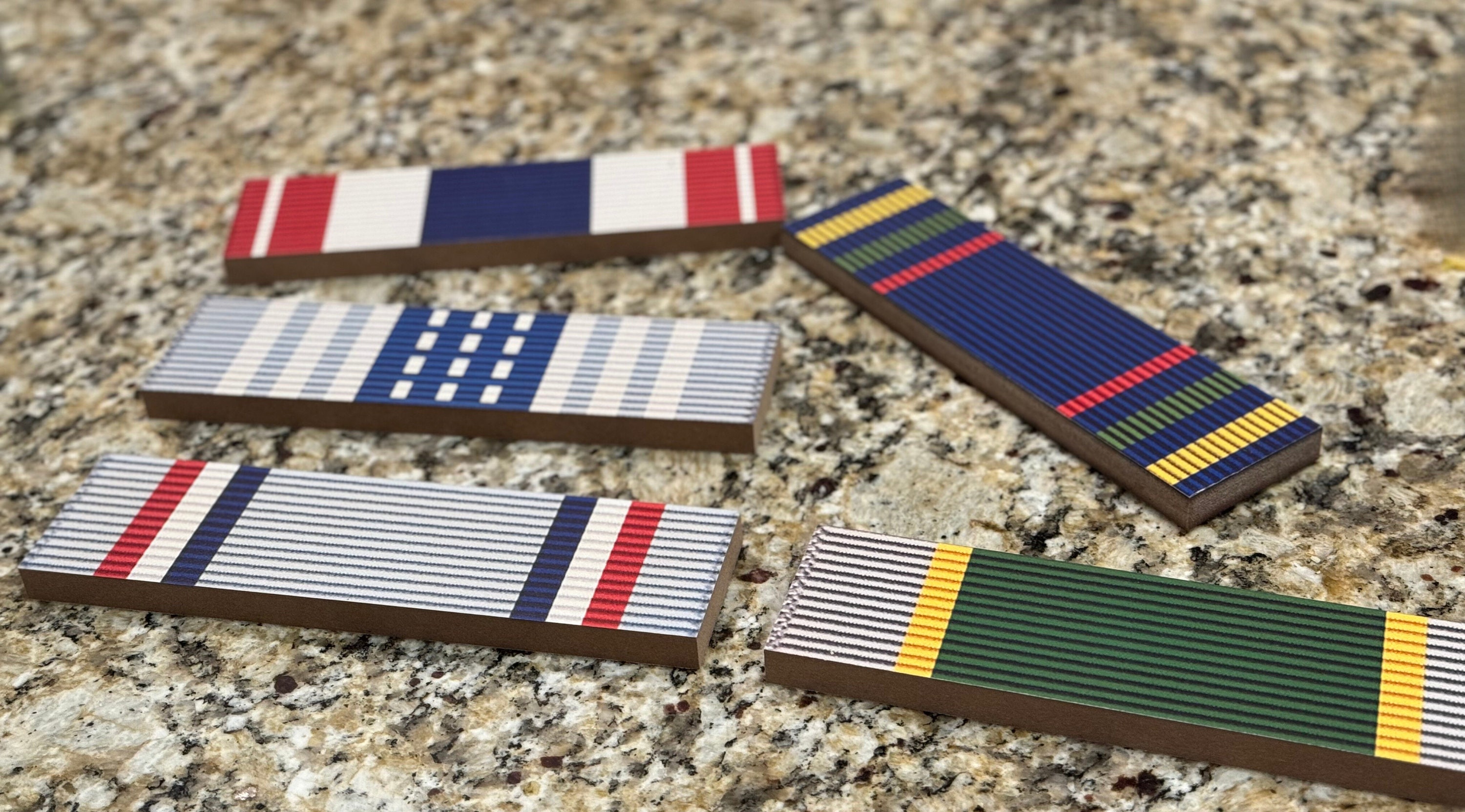 Usmc Ribbions Rack Military Ribbon Rack for Military Retirement - Etsy
