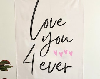 Sfondo di matrimonio Boho, sfondo del segno di matrimonio, ti amo 4 mai decorazione di nozze, sfondo di nozze per ricevimento, sposa, matrimonio personalizzato