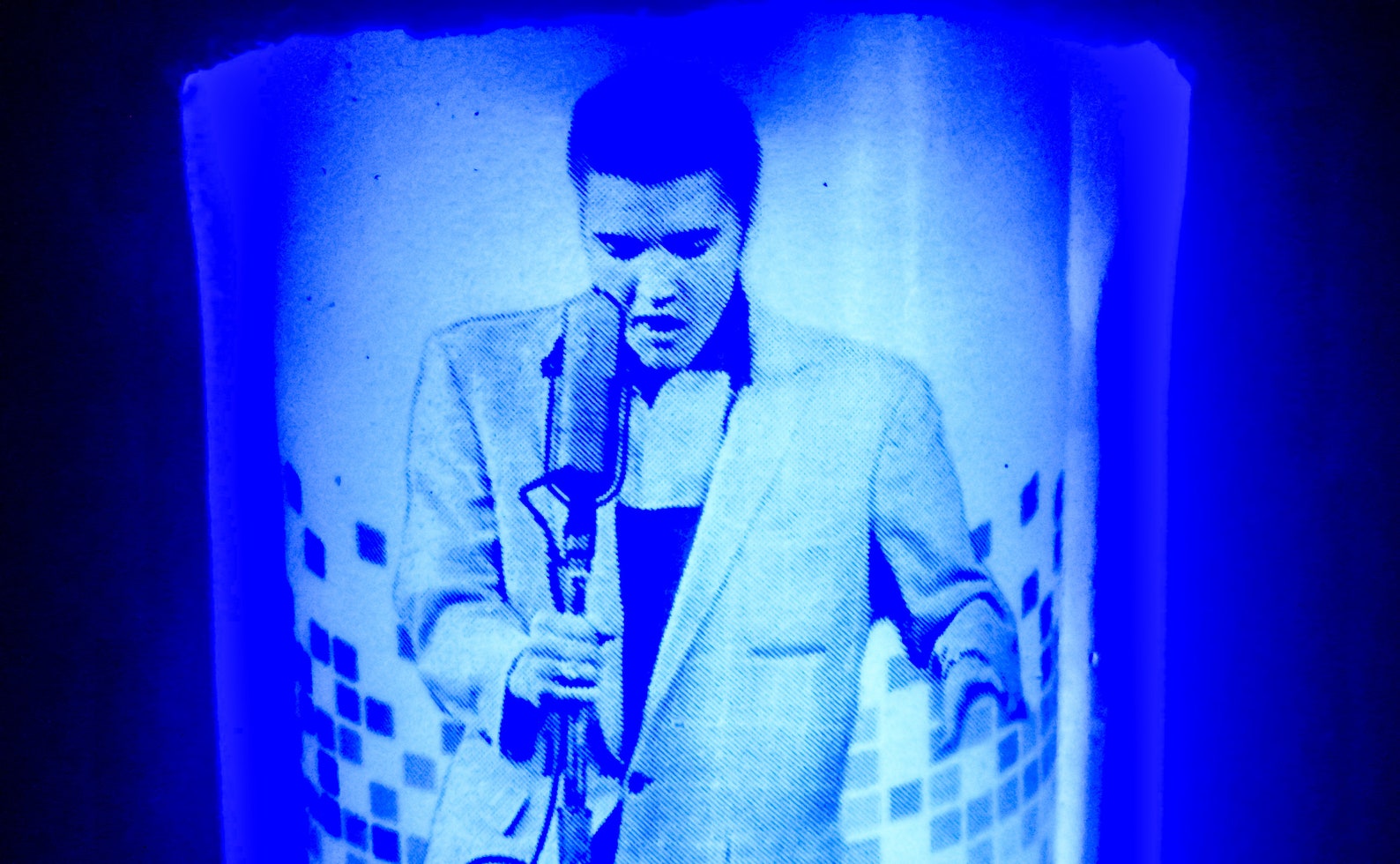 Elvis Presley Lamp Rock and Roll Decor Vintage Music Led Etsy