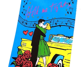 FIORUCCI 80s Beatrice d'Este - Graphic Arts Memories Italy - Postcard - Hold Me Tight