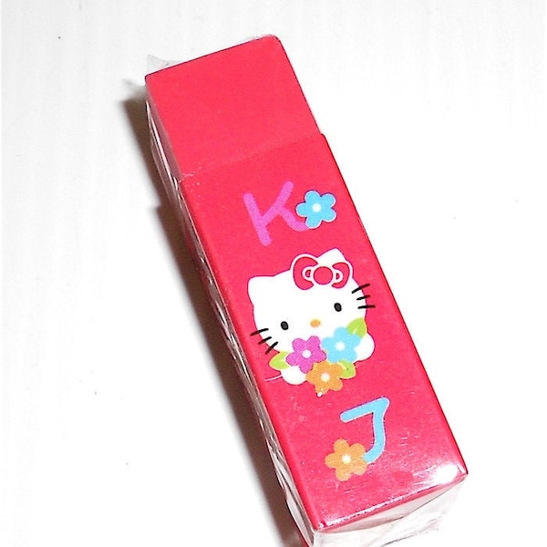 HELLO KITTY 1996 Sanrio Japan eraser rubber radiergummi rubber gum misb