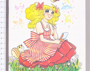 CANDY CANDY Kyandi 1981 Fabbri Felicità Italië schoolboekje - schoolboekje