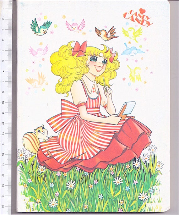 CANDY CANDY Kyandi 1981 Fabbri Felicità italy school notebook - quaderno scuola