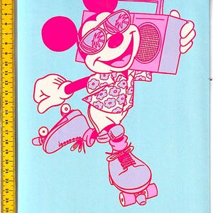 MICKEY MOUSE - TOPOLINO 1991 Walt Disney Pigna italy stationery letter set 10 + 10 misb letter paper