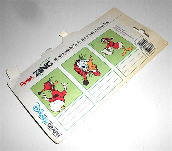 PAPEROGA - Fethry Duck 90s Disney Pentel Italy Zing Pen