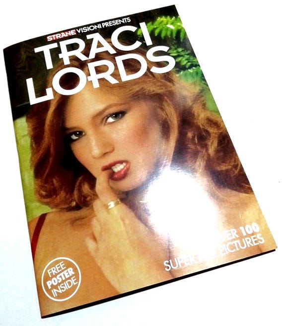 TRACI LORDS special magazine + poster
