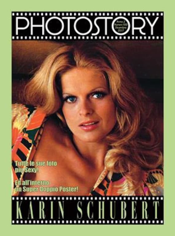KARIN SCHUBERT photostory vol. 1 - special magazine + double poster