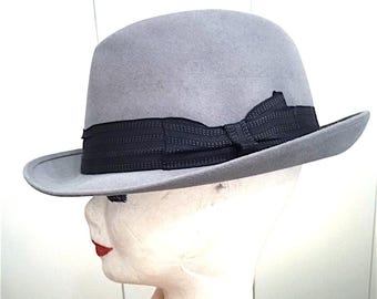 Beautiful Borsalino Fedora Black Hat Grand Prix Paris 1900 Beautiful Borsalino Fedora Black Hat Grand Prix Paris 1900