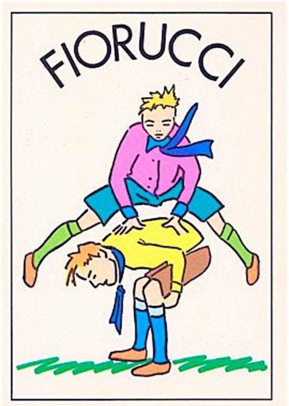 FIORUCCI 1984 Panini Italy - vintage sticker - sticker no. 133