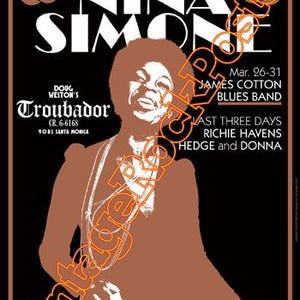 NINA SIMONE concert posters !