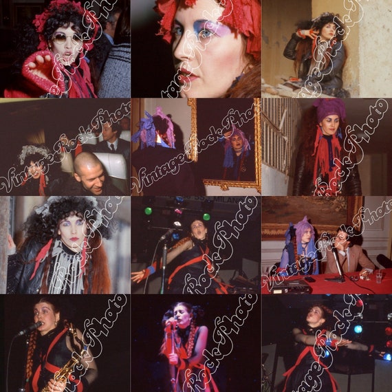 LENE LOVICH - Milano, Palalido, Italy 6 maggio 1980 - 22 UnPublished pictures concert and press conference photo set