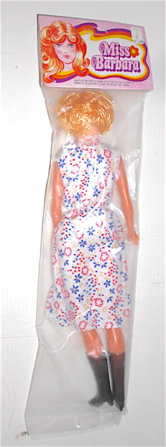 MISS BARBARA 80s Gvi Genova Italy Fashion Doll Misb Plastic Doll Etsy UK