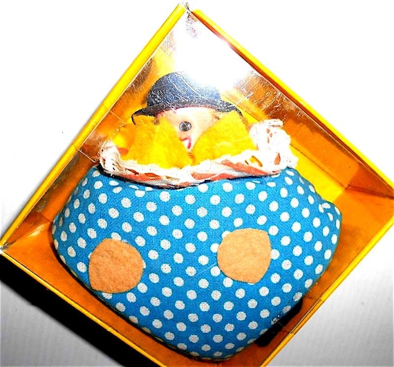 CICCIO CROC 70s Querzola italy pocket soft doll clown circus in box mint - bambola mini soffice in scatola