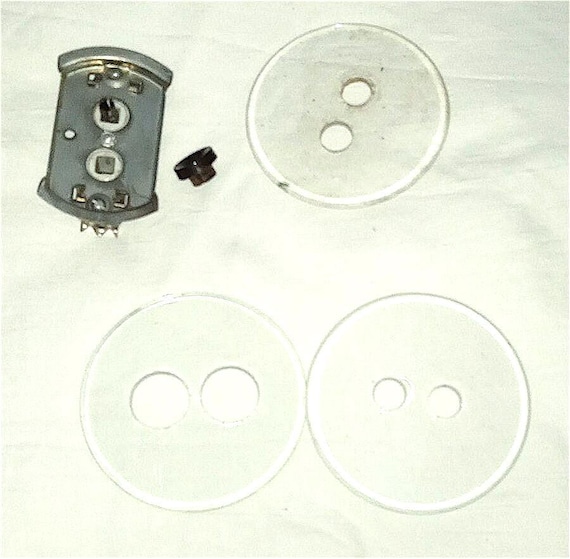 set prese elettriche in vetro e porcellana anni 40 italiane