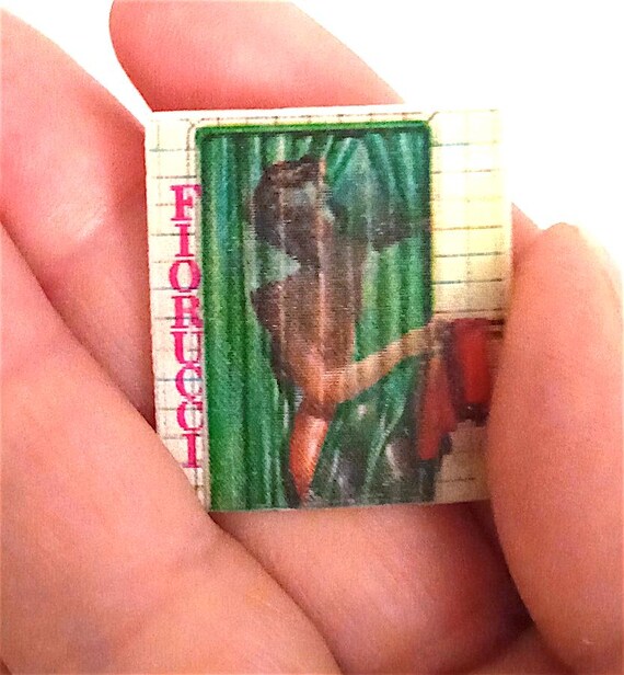 FIORUCCI 70s Vari Vue Usa SUPER rare beautiful lenticular pin original pin up - spettacolare spilla lenticolare pinup originale rarissima