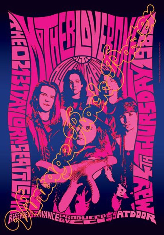 MOTHER LOVE BONE - concert posters!