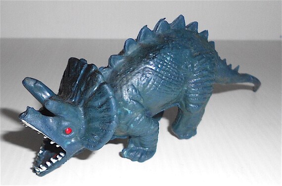 Monster - Chinasaur - Dinosaur 70s Hong Kong rubber figure toy - mostro in gomma morbida vintage
