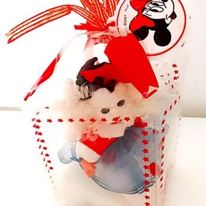 MINNIE Disney 80s Querzola italy bean dollgift box valentine - mini doll in box valentine