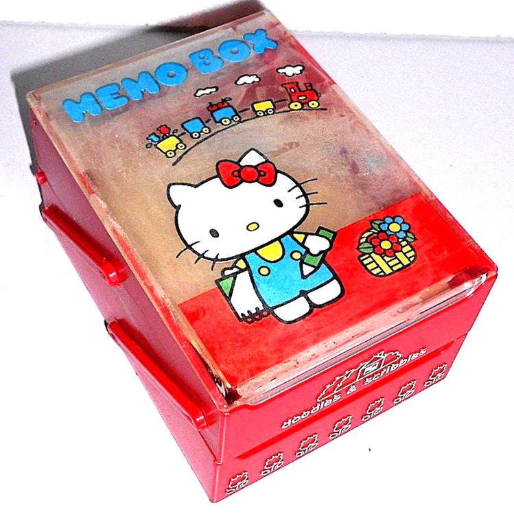 HELLO KITTY 1976 Sanrio Japan Vintage Doodles & Scribbles