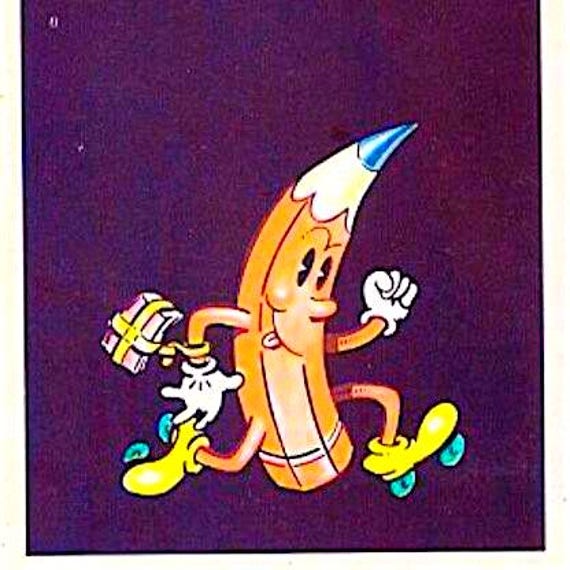 FIORUCCI 1984 Panini Italy - vintage sticker - sticker no. 30