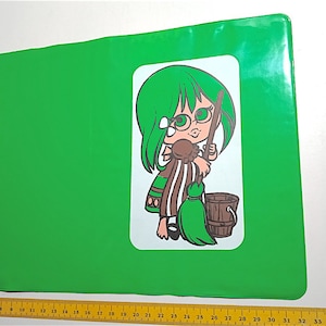 Baby cinderella 70s  italy cover for notebook - copertina copri quaderno verde kawaii