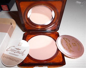 EVERMOND 70er Jahre Italien – Ever Touch Vintage Compact Puder Make-up – Kompaktpuder Honey Pink C5