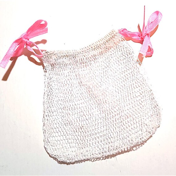 B039 - BARBIE STROLLIN ' FUN 1995 borsa rete bianca e rosa per passeggino