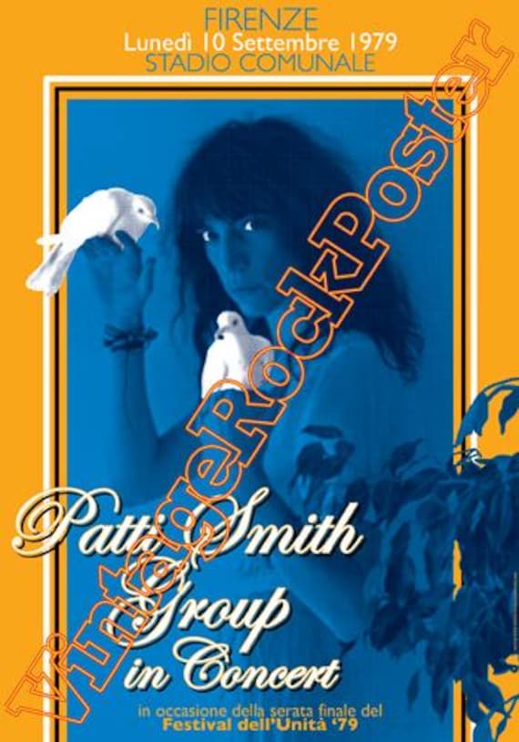 PATTI SMITH concert posters!