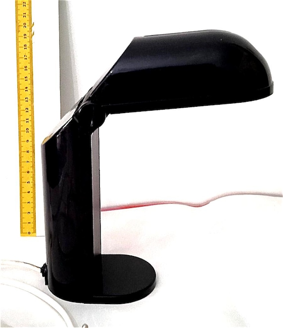 Tucano Lamp 70s Black Table Lamp Studio Design Splendid - Vintage 70s Design Lamp Light Black