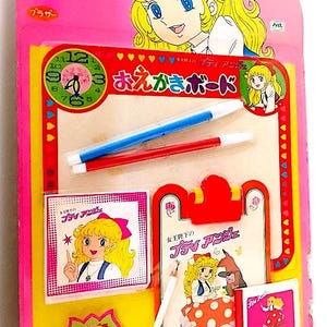 ANGIE GIRL - Petite Ange - 女王陛下のプティアンジェ- Joō-heika no Puti Anje 80s Japan stationery painting set misb