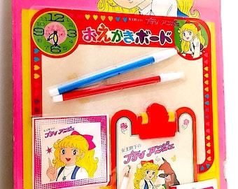 ANGIE GIRL - Petite Ange - 女王陛下のプティアンジェ- Joō-heika no Puti Anje 80s Japan briefpapier schilderij set misb