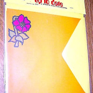 AKTUELL 70er Klompe Holland Briefpapier Briefset - versiegeltes Briefpapier 5+5