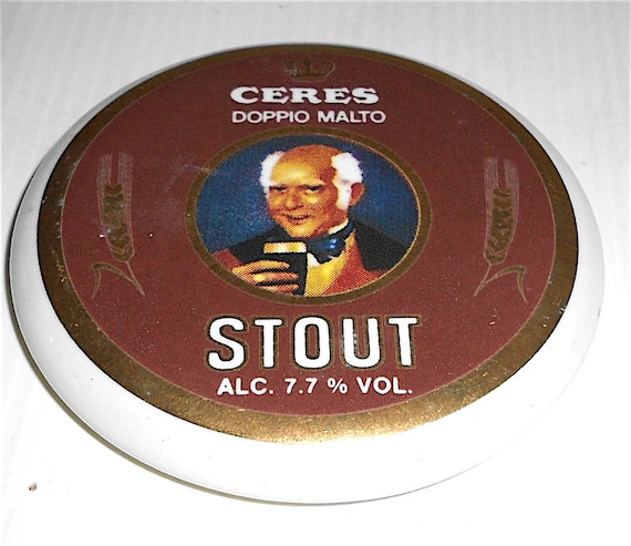 CERES Stout Birra targa in ceramica per bar nuovo