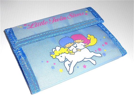 LITTLE TWIN STARS 1986 Sanrio Japan money wallet n
