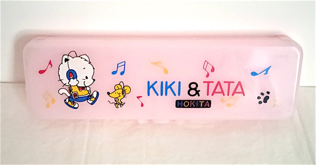 KIKI & TATA 80年代 ホキタ 台湾 ピンク 美しい かわいい 筆箱 