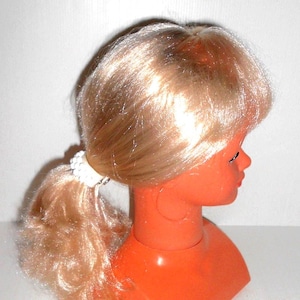 ponytail ponytail elastic hair band with beads 60s