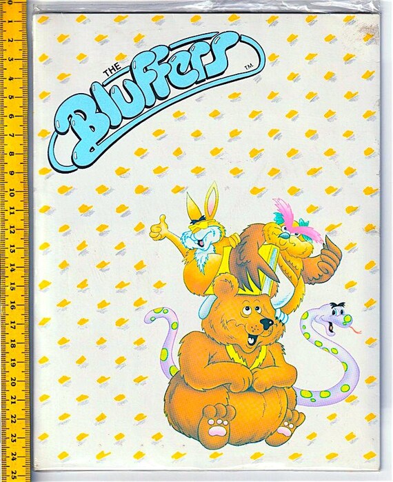 THE BLUFFERS 1986 Frank Fehners Pigna italy stationery letter set 10 + 10 misb writing paper