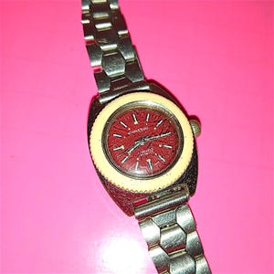 MIREXAL 17 jewel incabloc - beautiful 70's wristwatch for women used in working order