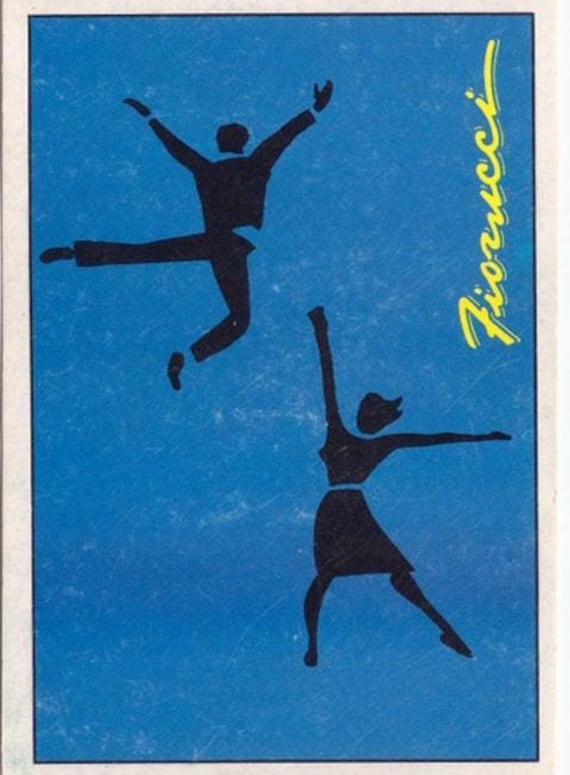 FIORUCCI 1984 Panini Italy - vintage sticker - sticker no. 113