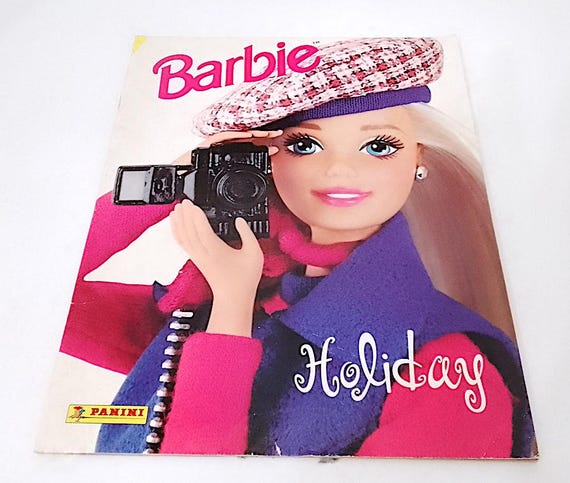 BARBIE HOLIDAY 1999 Panini Italy sticker book not full - sticker album not complete
