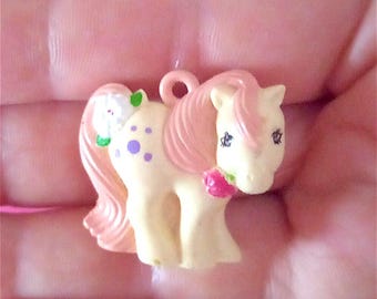 MY LITTLE PONY - My Little Pony 1983 Hasbro Fan Club super rare pendant necklace pendant gadget