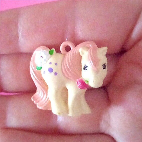 MY LITTLE PONY - My Little Pony 1983 Hasbro Fan Club super rare pendant necklace pendant gadget