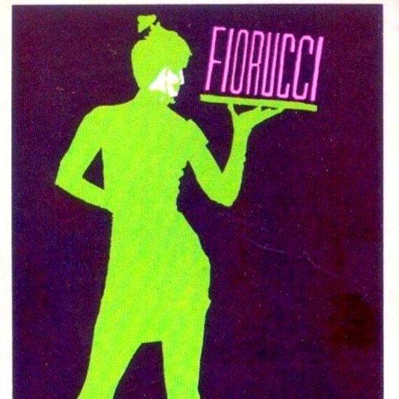 FIORUCCI 1984 Panini Italy - vintage sticker - sticker no. 104