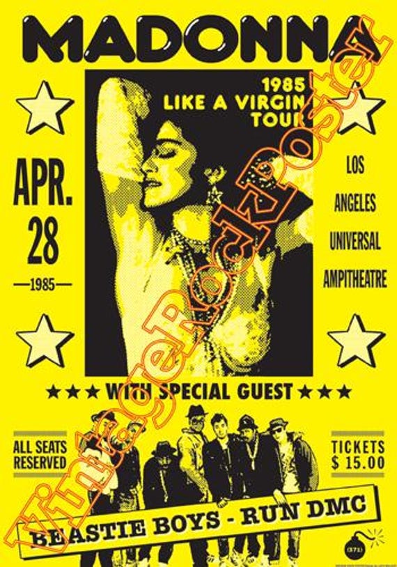 MADONNA concert posters!
