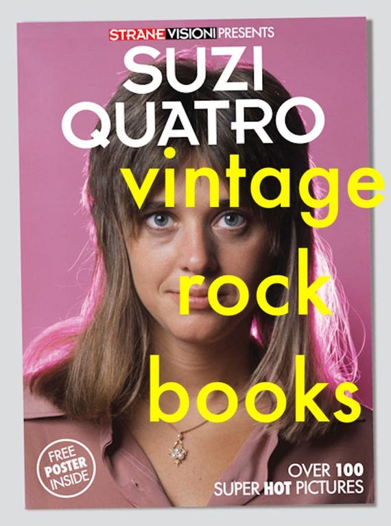 SUZI QUATRO special magazine + poster