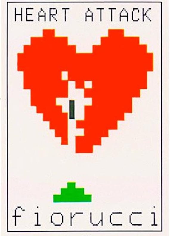 FIORUCCI 1984 Panini Italy - vintage sticker - sticker no. 53