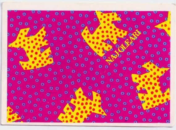 NAJ OLEARI 80s Panini italy sticker stickers to choose from