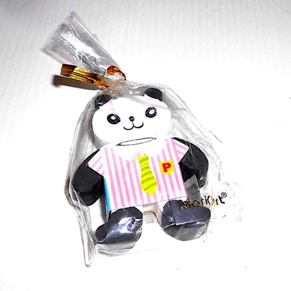 PANDA 90s Flomo Maricart italy  eraser rubber radiergummi gomma gommina