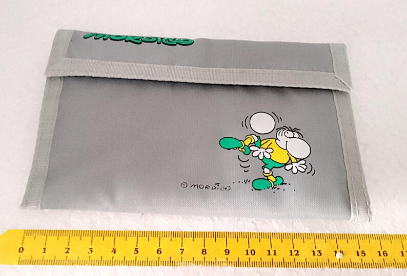 MORDILLO 1988 Oli Verlag Mondadori Italy Money Wallet Gray Soccer Mint