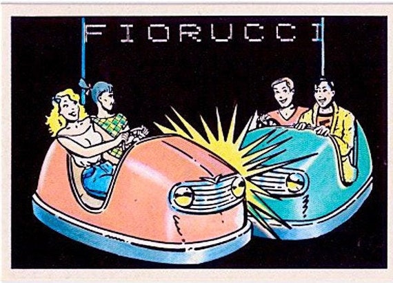 FIORUCCI 1984 Panini Italy - vintage sticker - sticker no. 69